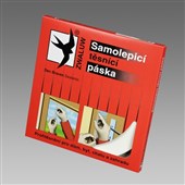 DEN BRAVEN Samolepicí těsnicí páska do oken a dveří - 9*3mm*20bm bílá